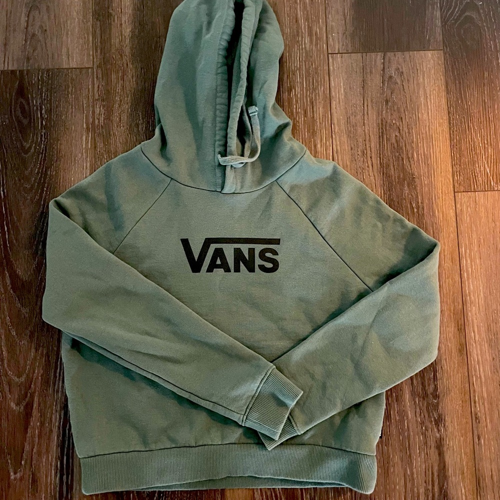 VANS cropped hoodie
